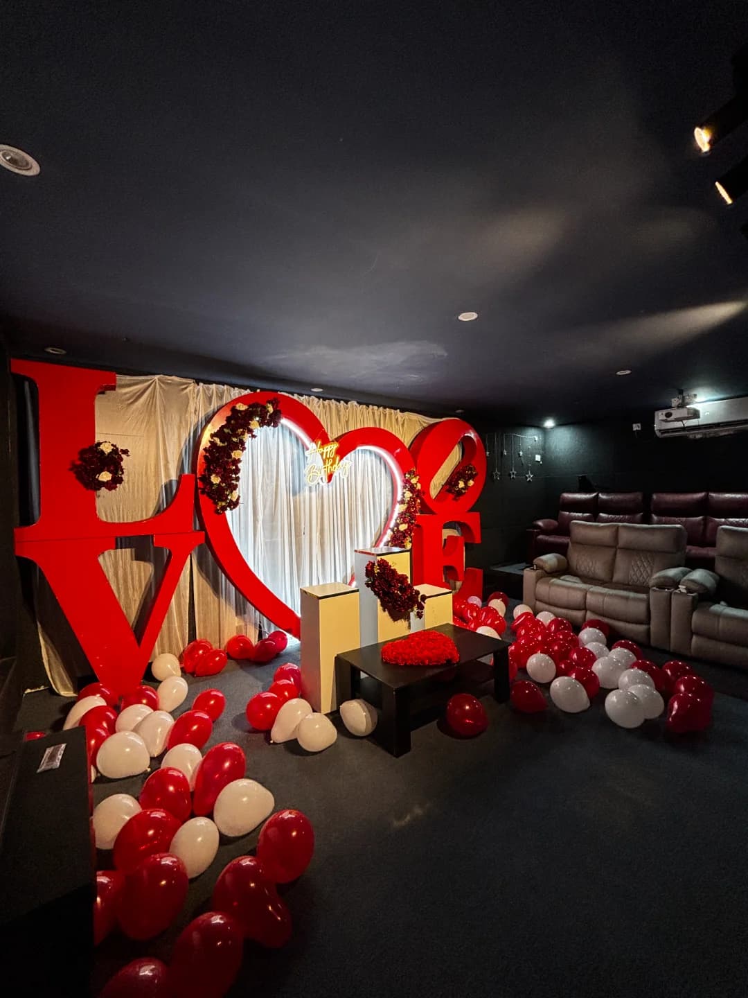 Love Theatre — private theatre at Party Theatre Kondapur